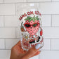 Girl Math Glass Cup