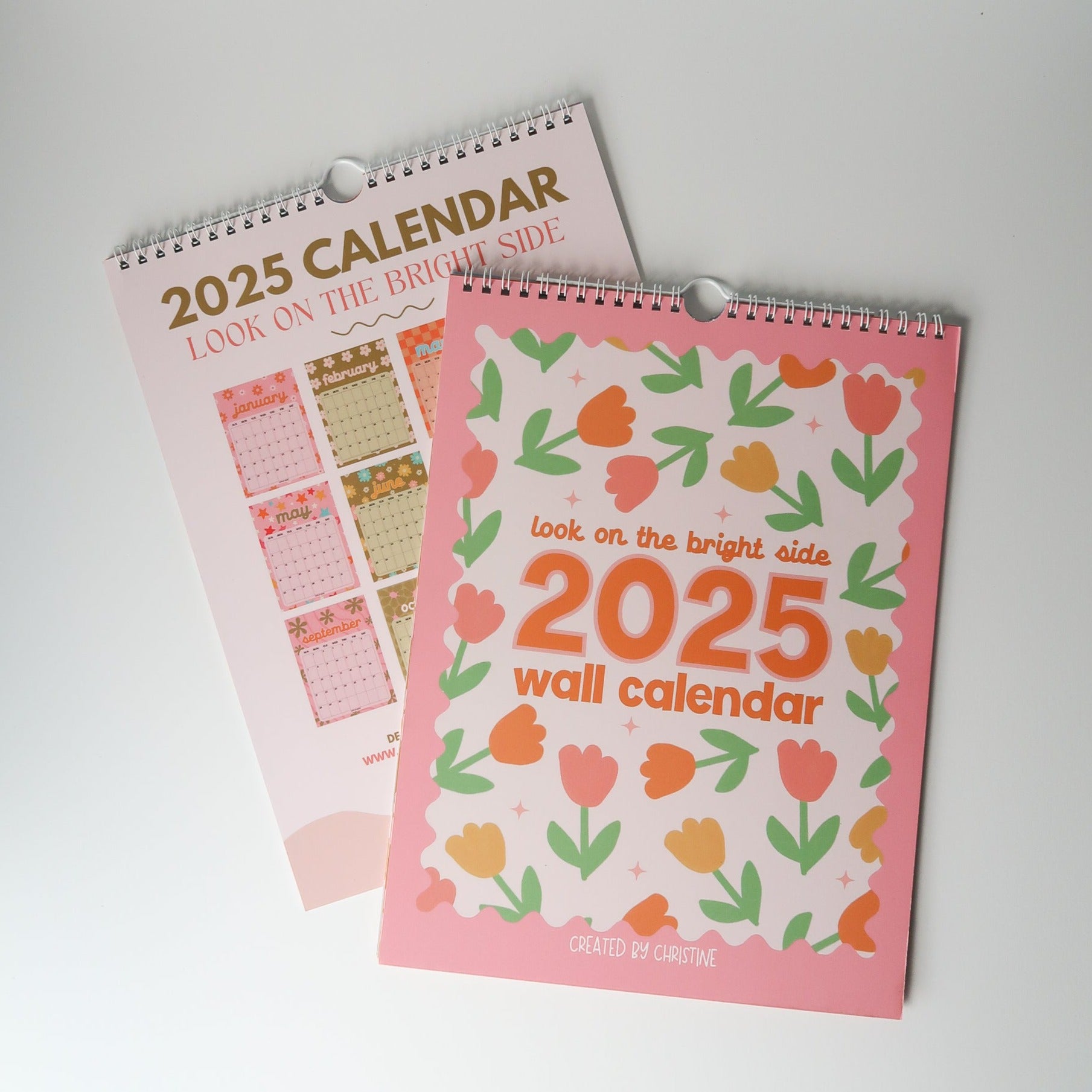 2025 Wall Calendar – Bright Side