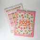 2025 Wall Calendar - Bright Side