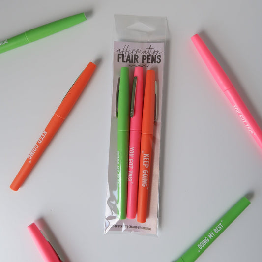 Affirmation Flair Pen Set