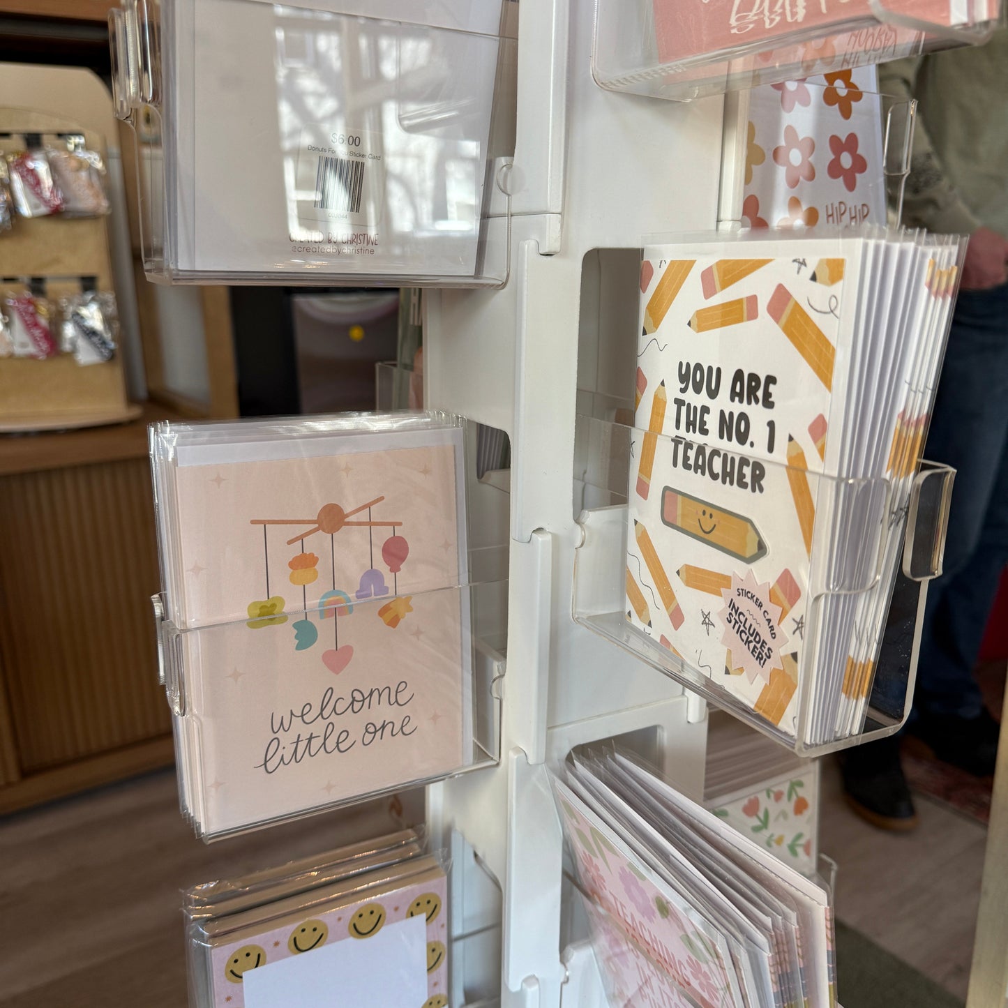 Welcome Little One Sticker Card