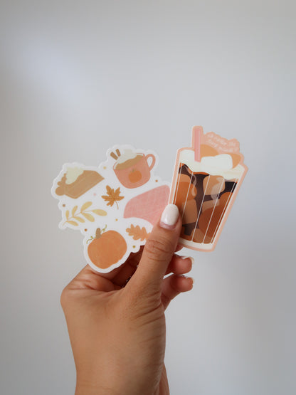 Iced Coffee Sticker