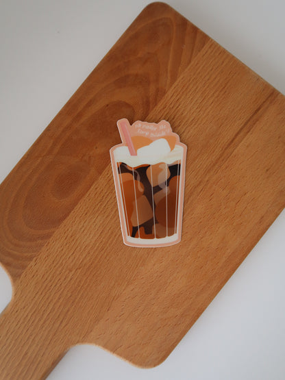 Iced Coffee Sticker