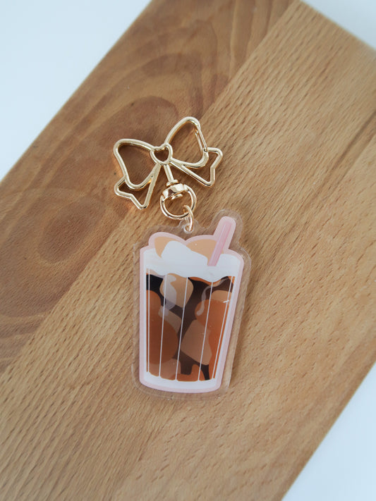 Iced Coffee Keychain