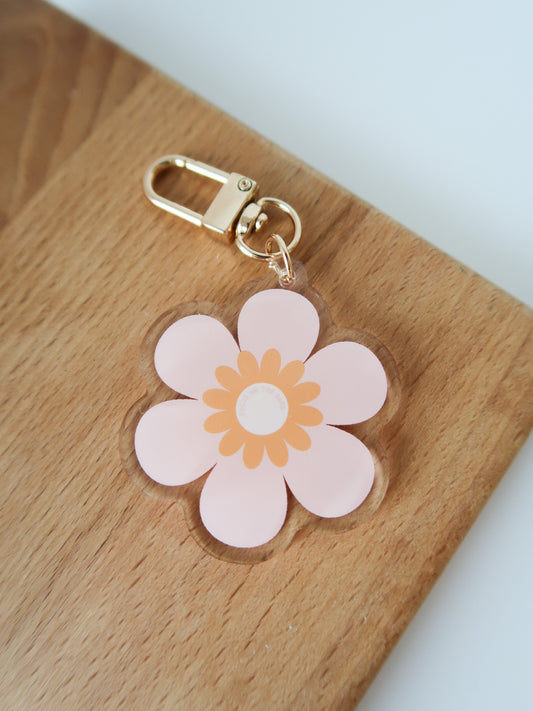 Ditsy Daisy Keychain