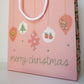 Merry Christmas Ornament Gift Bag