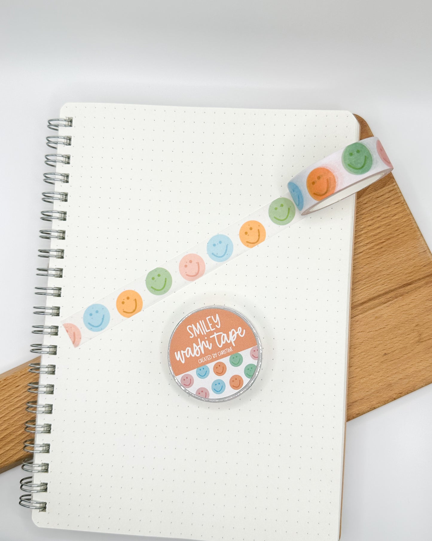 Smile Face Washi Paper Tape
