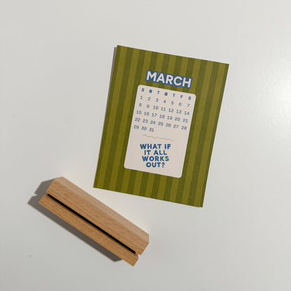 2026 Desk Calendar Prints Set