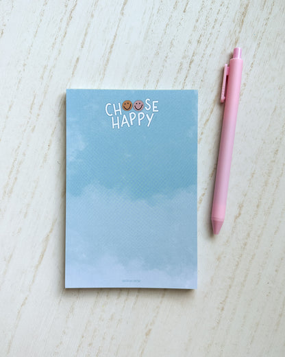 Choose Happy Notepad