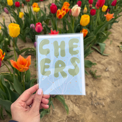 Cheers Greeting Card