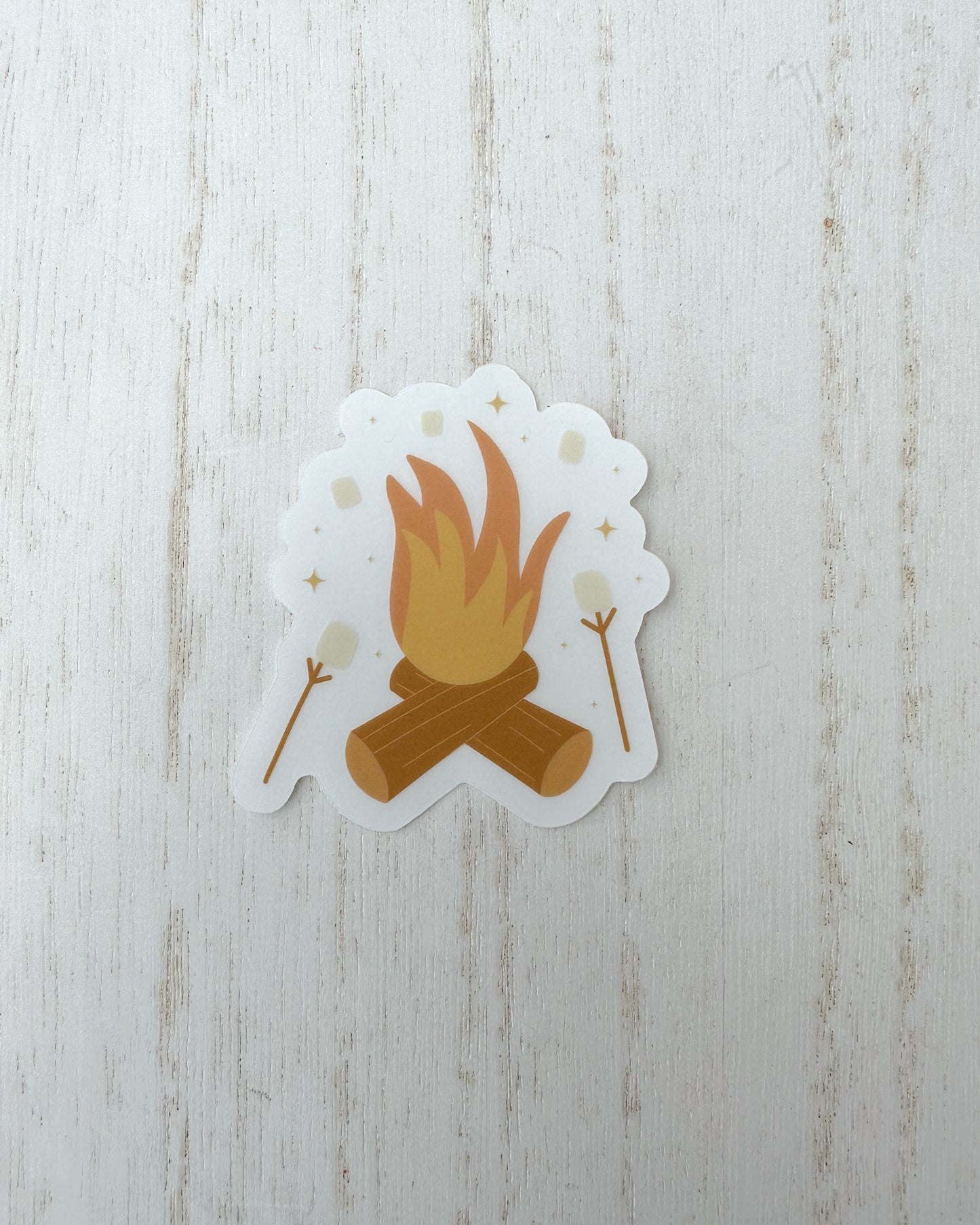 Campfire Cozy Fall Sticker