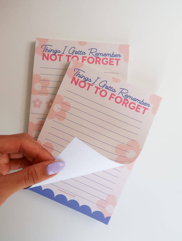 Notepads – Created By Christine