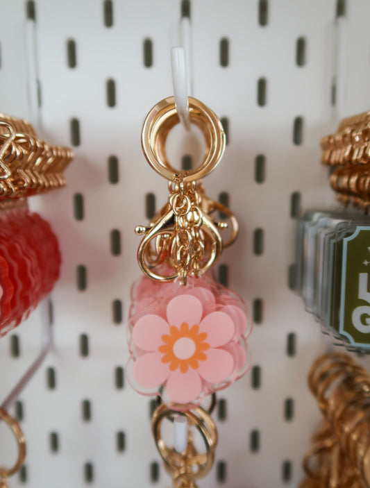 Ditsy Daisy Keychain