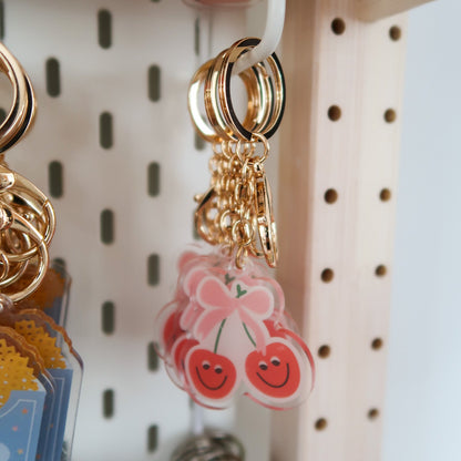 Cherry Keychain