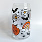Groovy Ghost Fall Glass Cup