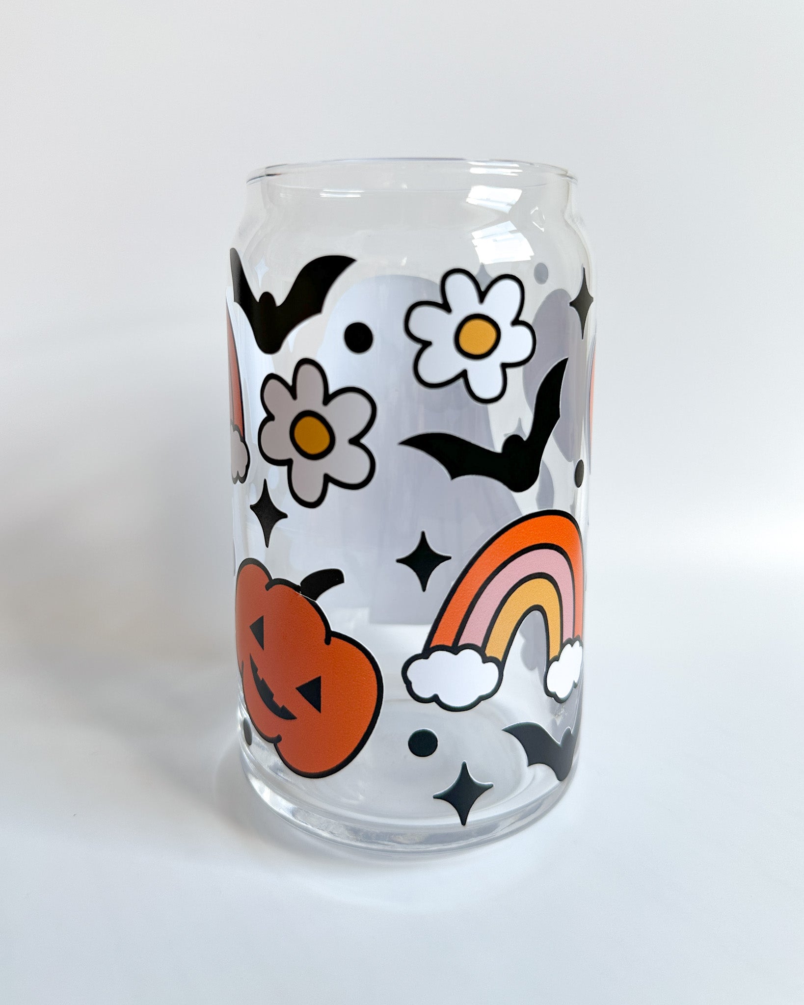 Fall Glass Cups 