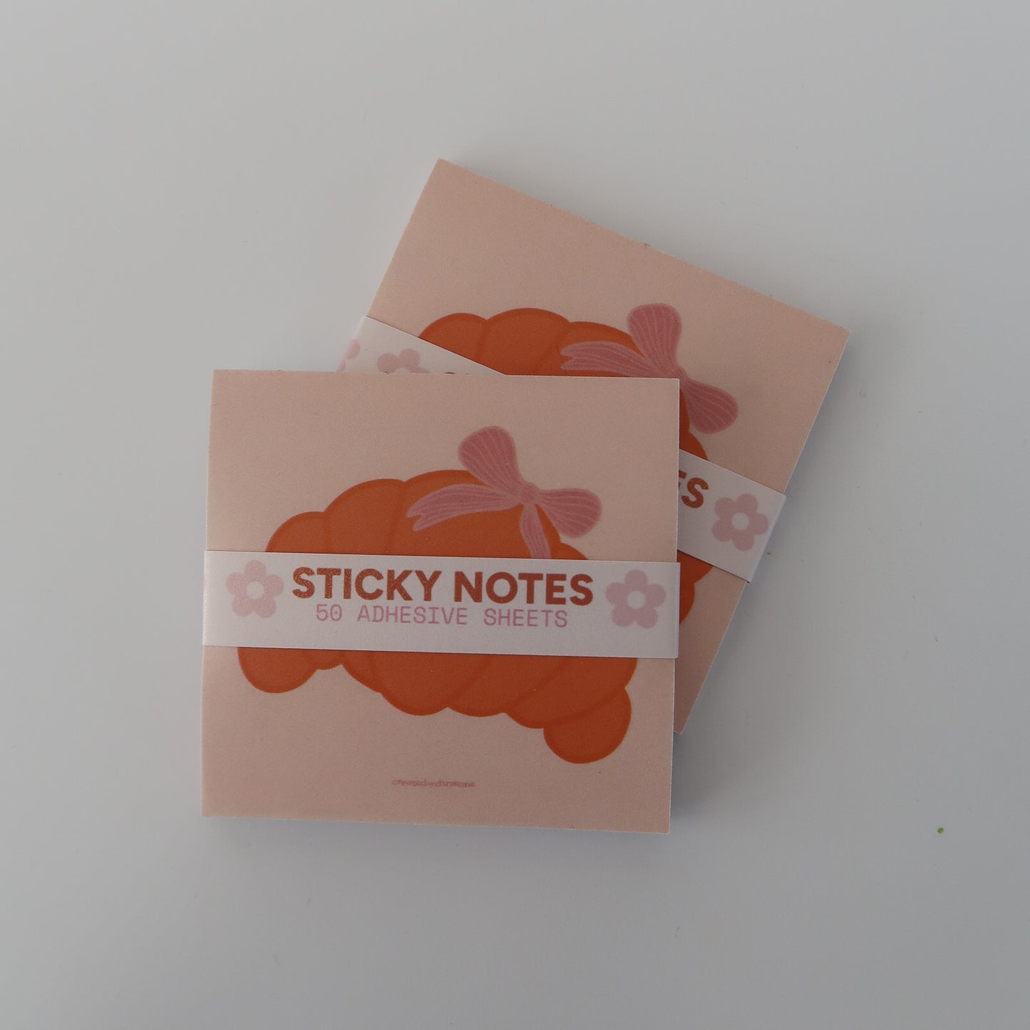 Croissant Sticky Notes