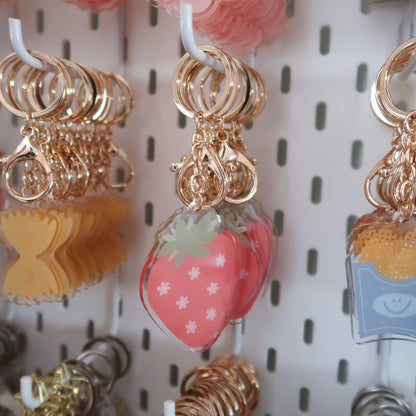 Strawberry Keychain