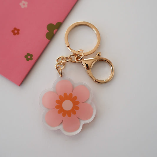 Ditsy Daisy Keychain