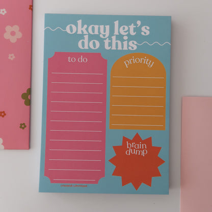 Let's Do This Notepad