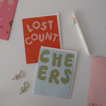 Cheers Greeting Card