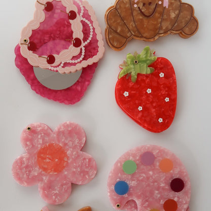 Strawberry Pocket Mirror