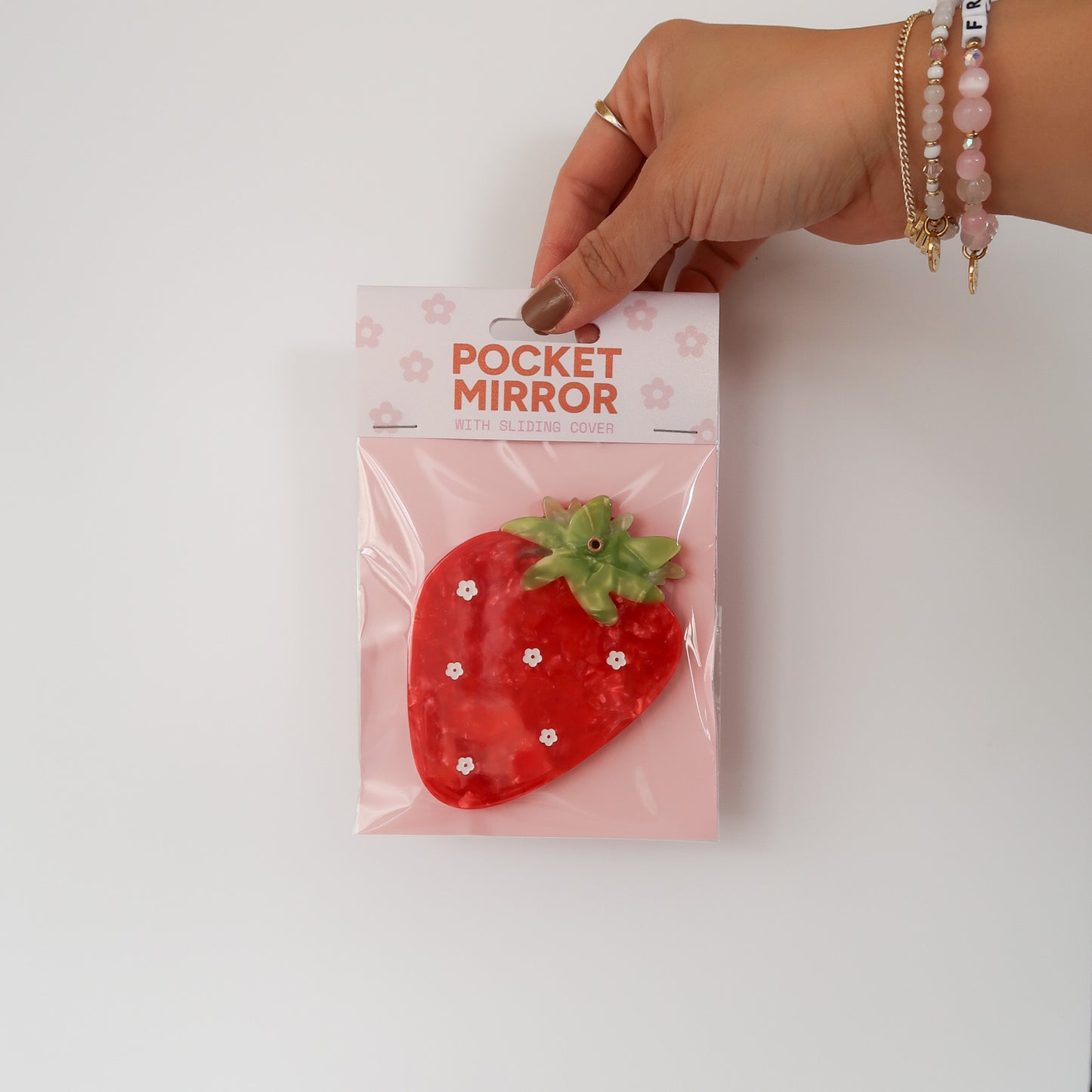 Strawberry Pocket Mirror