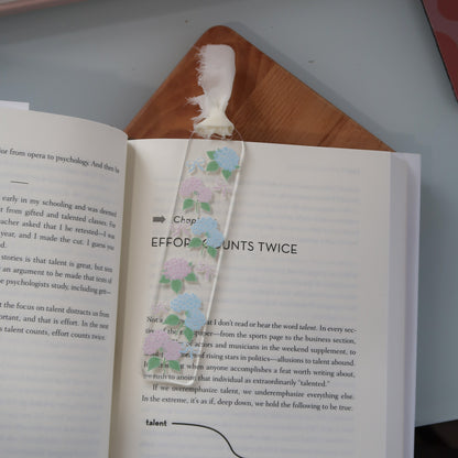Hydrangea Bookmark