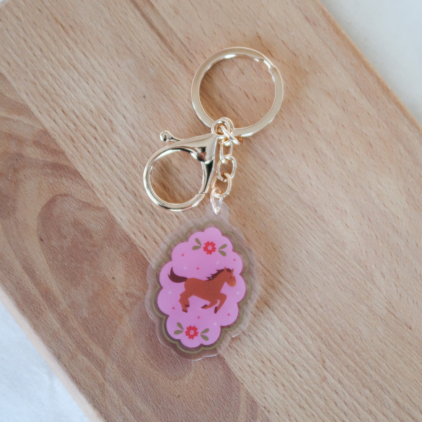 Horse Keychain