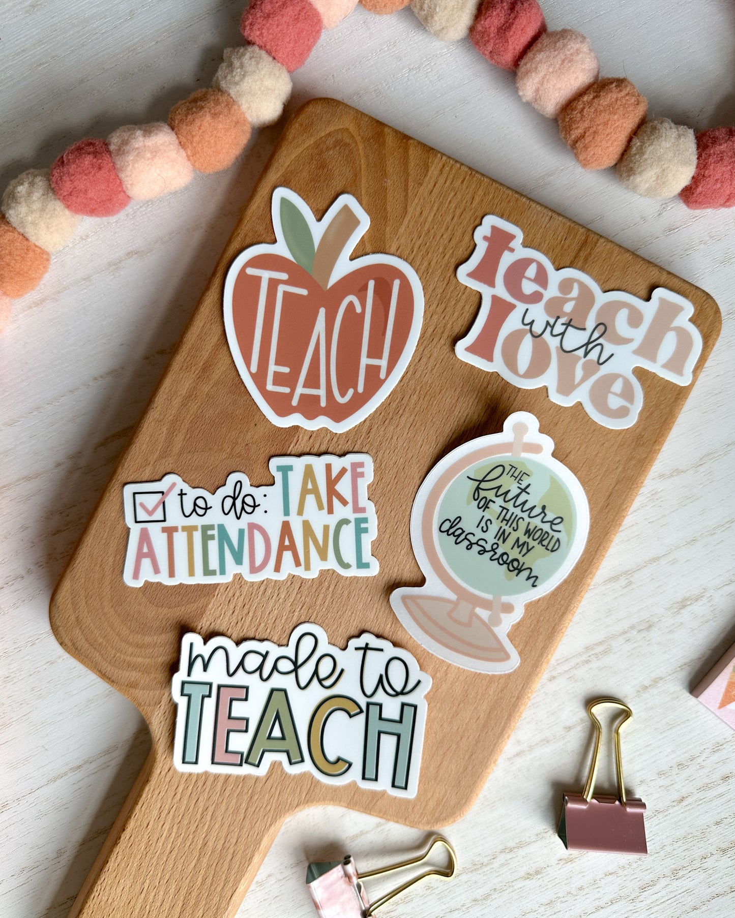 Teacher Of All Things Sticker 12 Pack