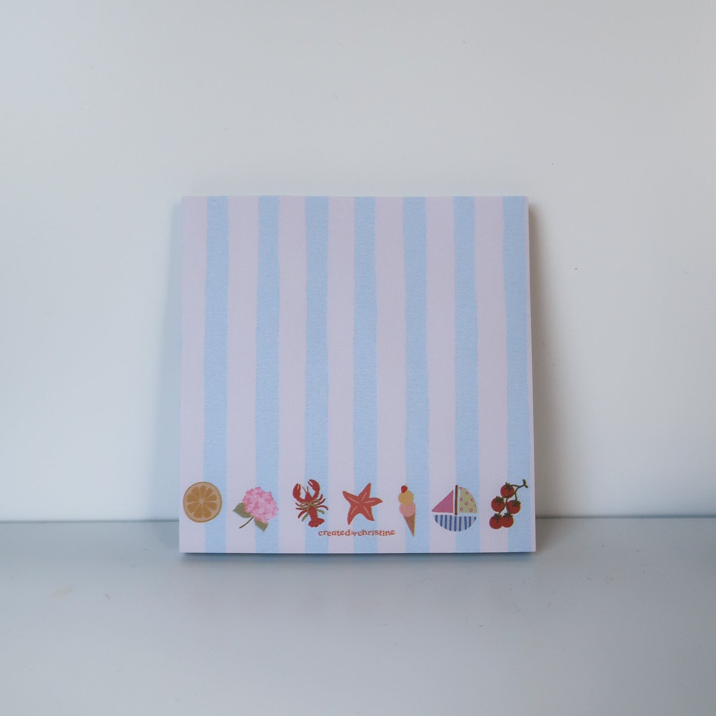 Coastal Stripes Sticky Notes