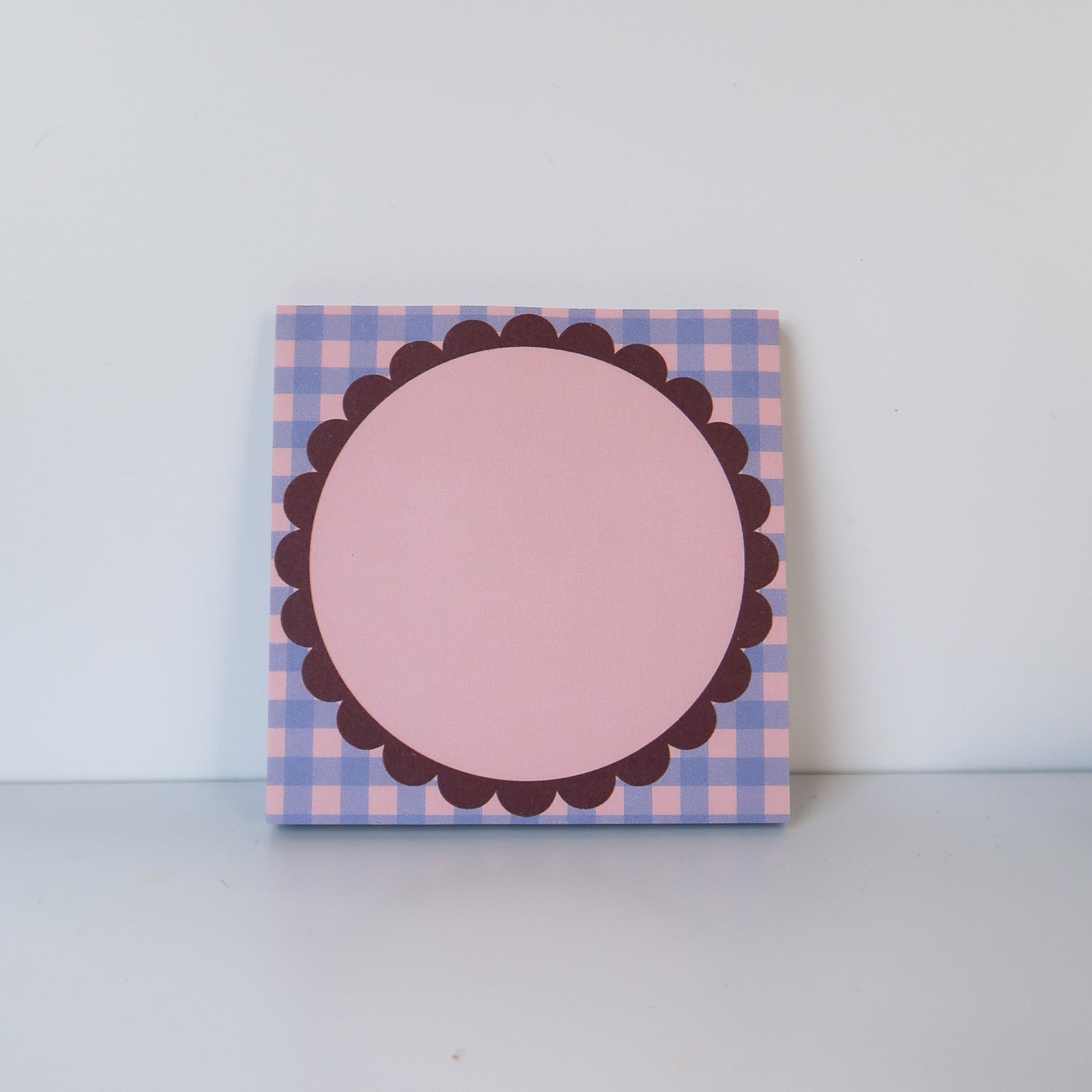 Gingham Picnic Sticky Notes
