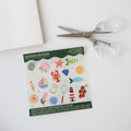 Coastal Picnic Transfer Sticker Sheet