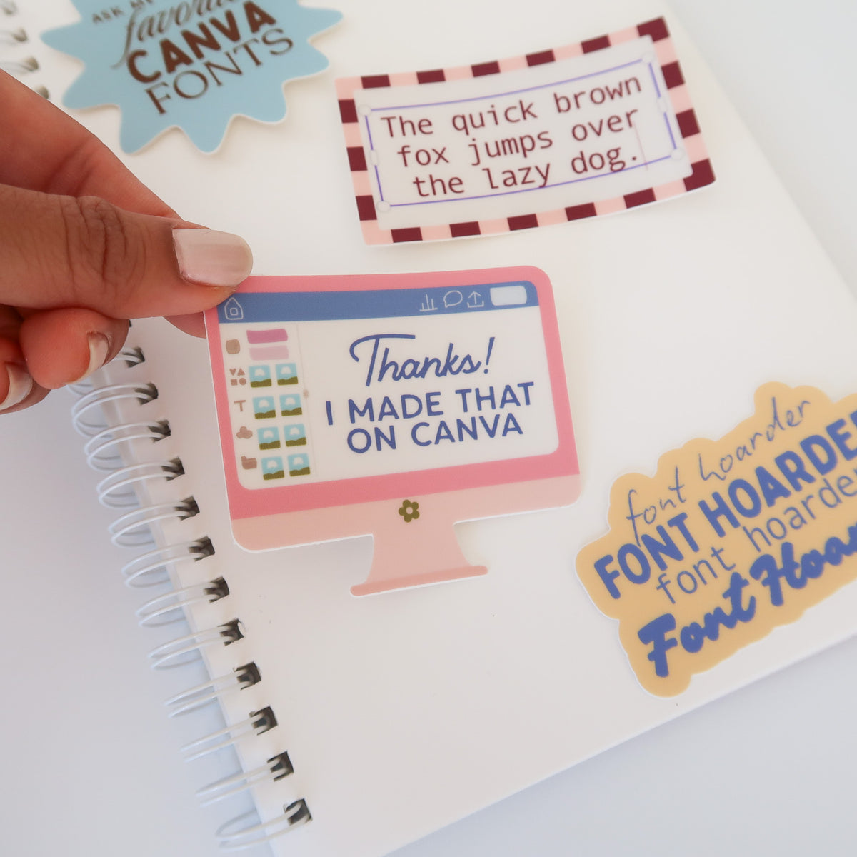 Thanks Made That On Canva Sticker