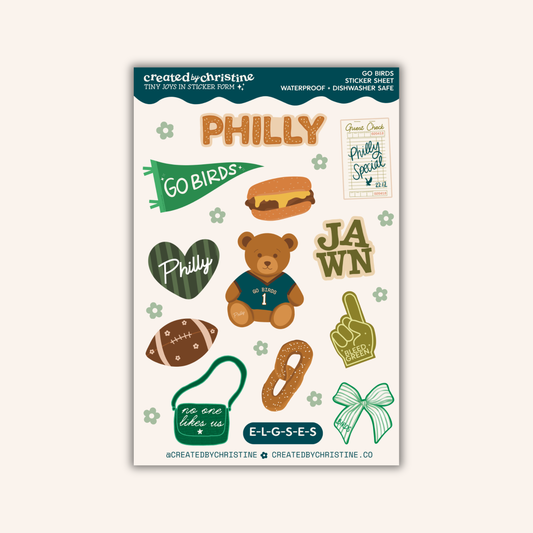 Go Birds Sticker Sheet
