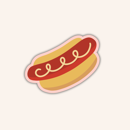 Hot Dog Sticker