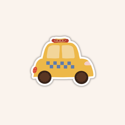 Taxi Sticker