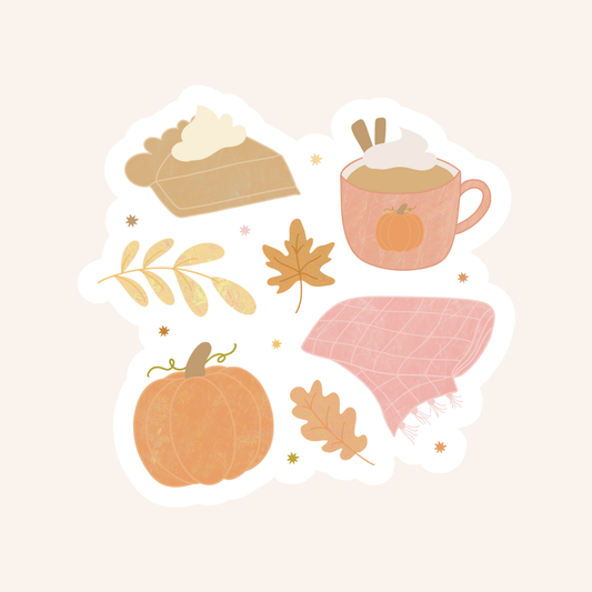 Cozy Fall Sticker