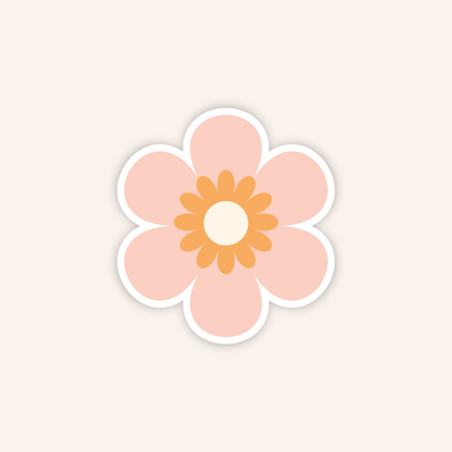 Petal Pop Daisy Sticker