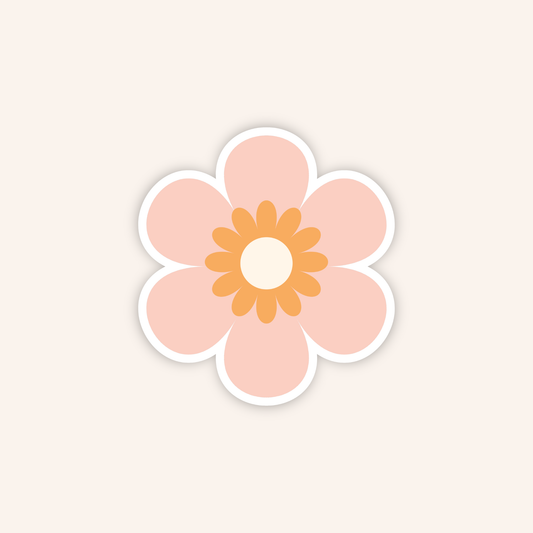 Petal Pop Daisy Sticker