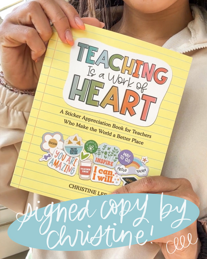 IMPERFECT Teacher Sticker Book