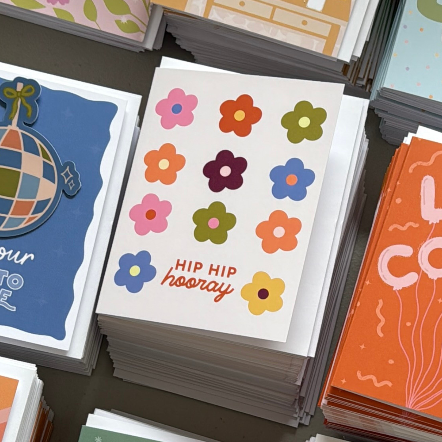 Hip Hip Hooray Greeting Card