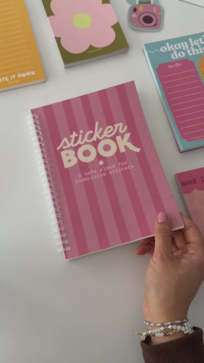 Sticker Storage Book