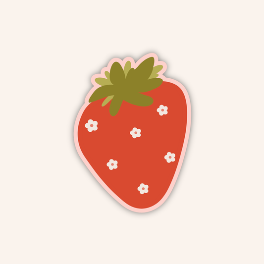 Strawberry Sticker