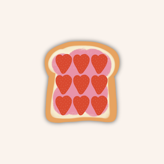 Toast Art Sticker