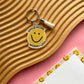 Smile More Worry Less Keychain