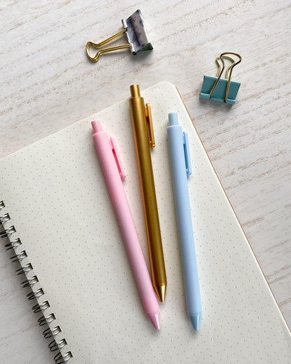 Gel Pens - Set of 3 - Signature Pack
