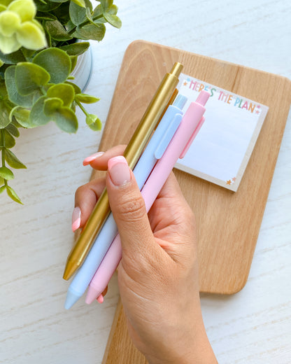 Gel Pens - Set of 3 - Signature Pack