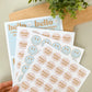Happy Mail Packaging Sticker Sheets