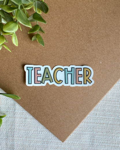 Teacher Sticker